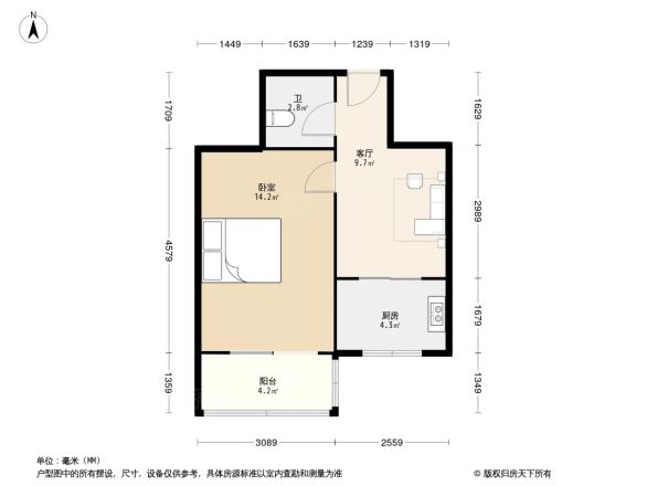 夕照寺西里小区户型图