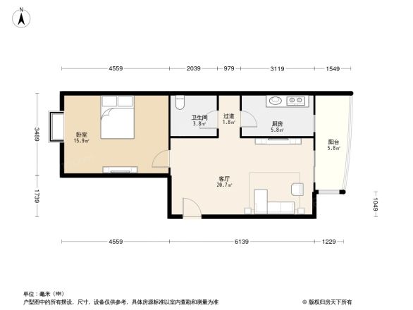 倚山嘉园户型图