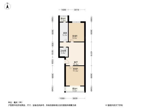 双柳巷小区户型图