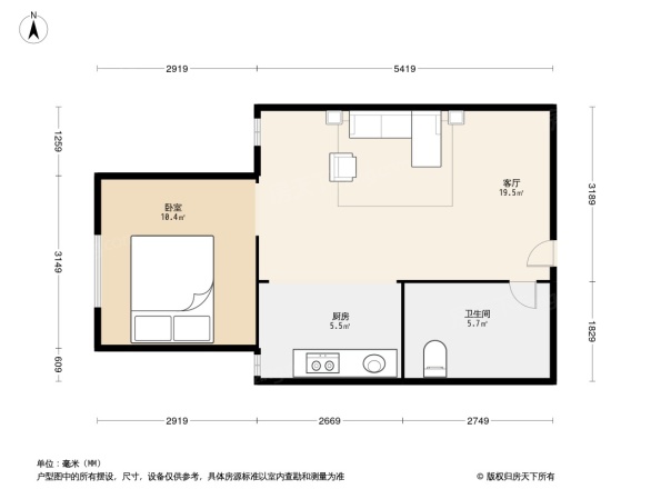 北京城建红木林户型图