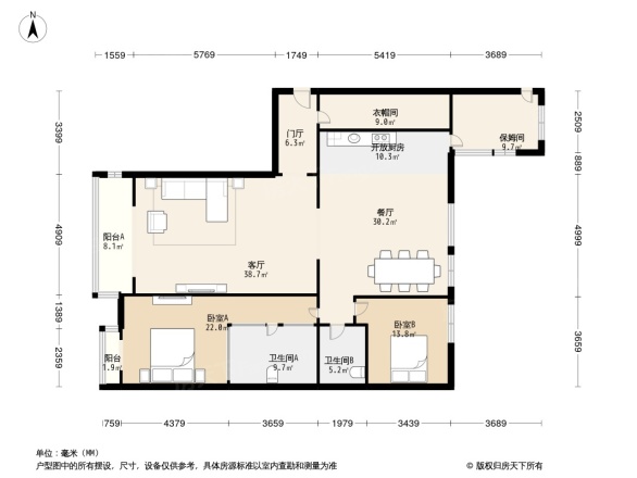 华鼎世家户型图