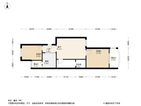 潞河中学北街户型图
