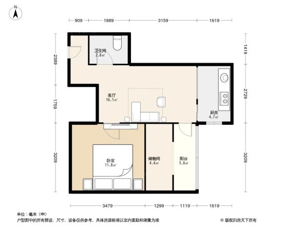 四平园户型图