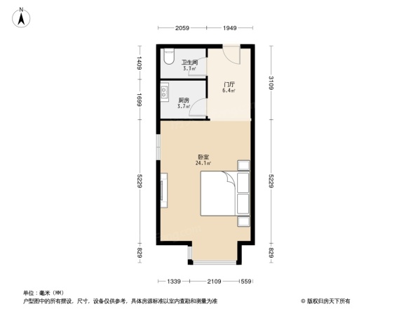 恬心家园户型图