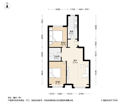 首创新悦都户型图