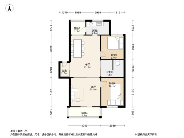 冯村嘉园户型图