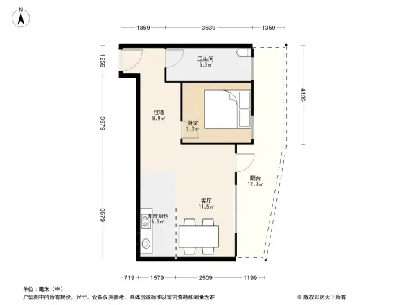 三空间户型图