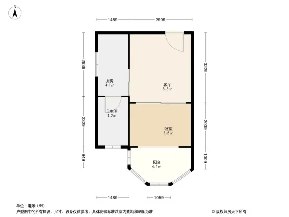 机场樱花园二区户型图