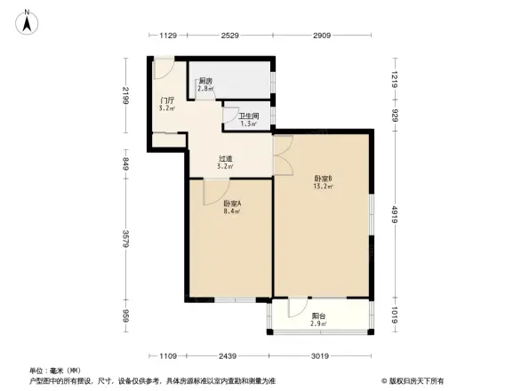 沙滩北街小区户型图