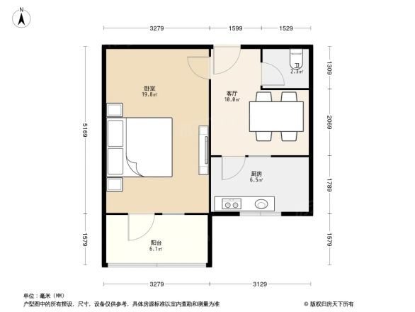 北新桥三条户型图
