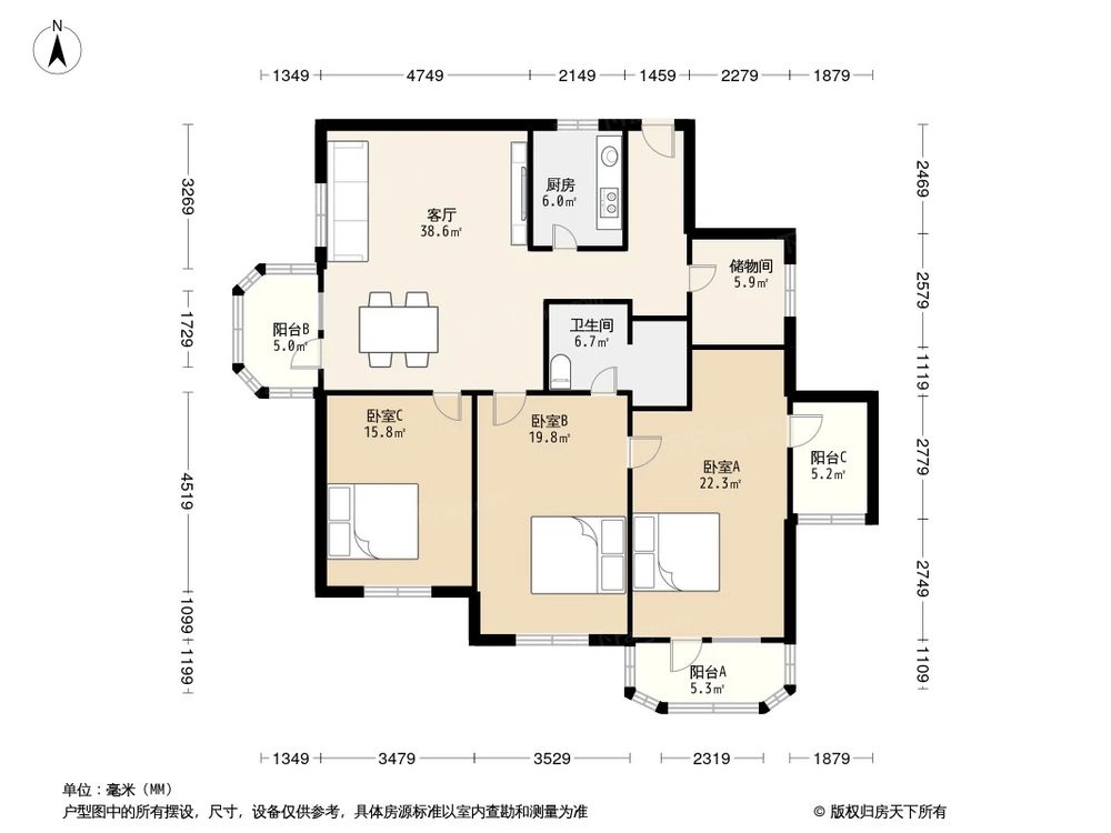 相似户型图