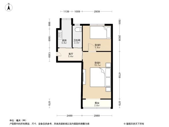 古城西路小区户型图