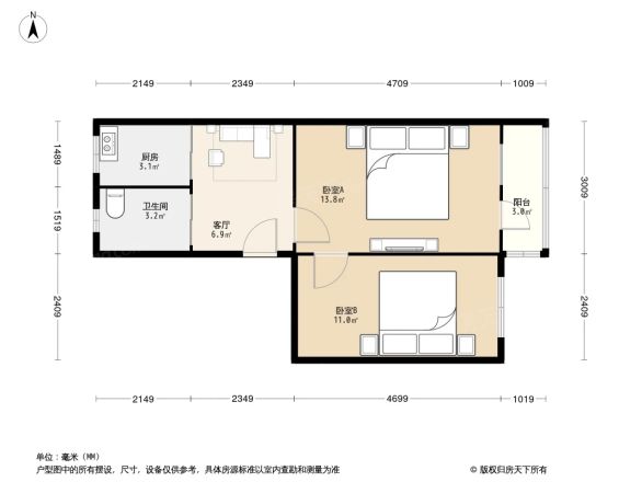 昌平鼓楼北街户型图