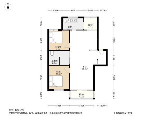 冯村嘉园户型图