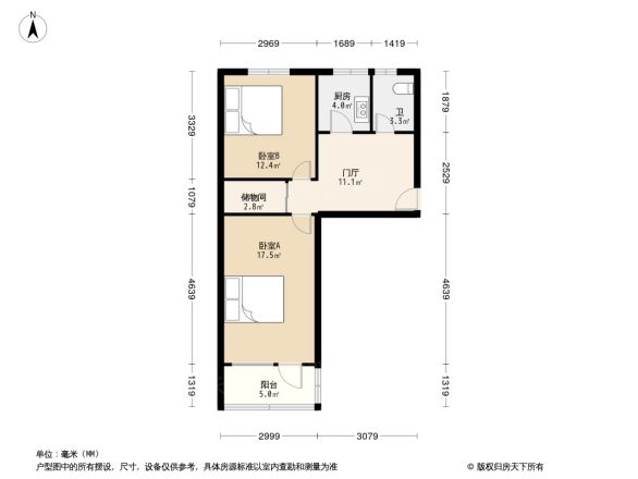 红华小区户型图