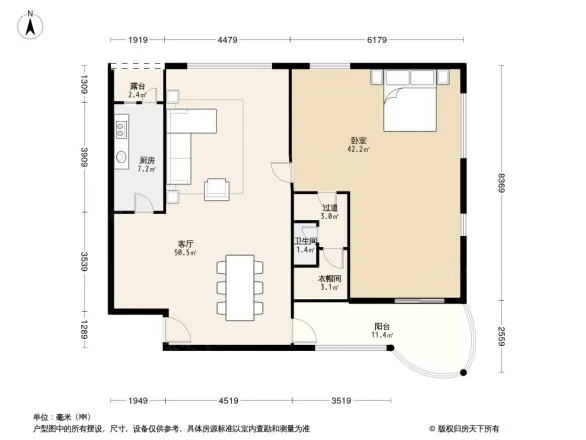 北街家园一区户型图