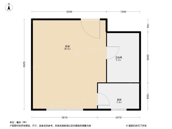 京投快线阳光花园户型图