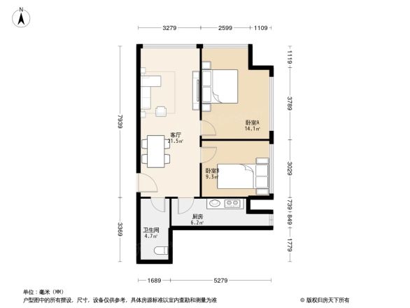 林肯公寓户型图