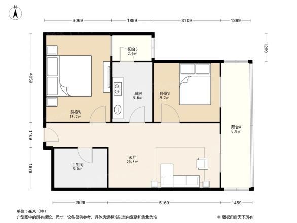 公安大学住宅区户型图