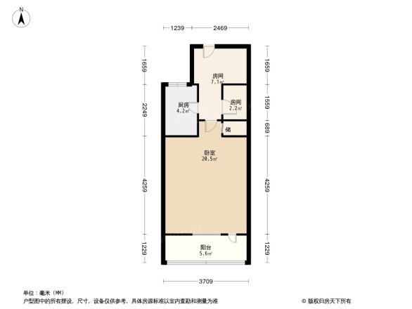 绿岛苑户型图