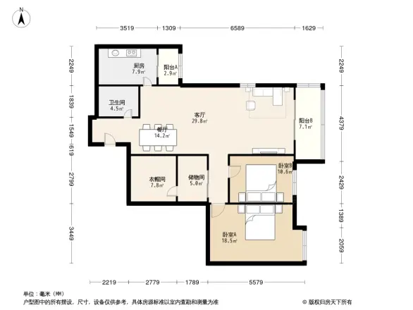 怡海花园恒泰园户型图