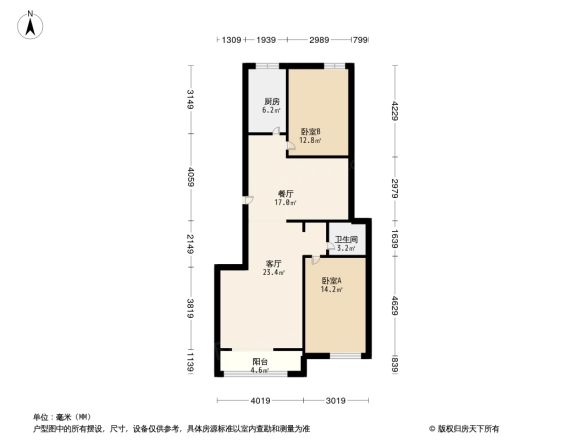 融创长滩壹号别墅户型图