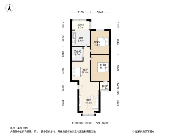 运乔嘉园户型图