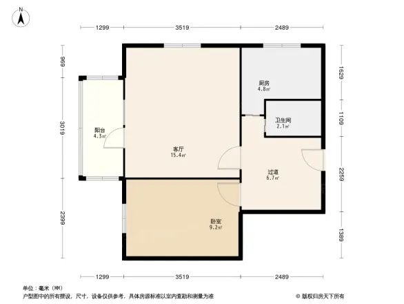 西辛北区户型图