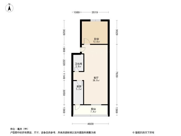 怡乐北街小区户型图