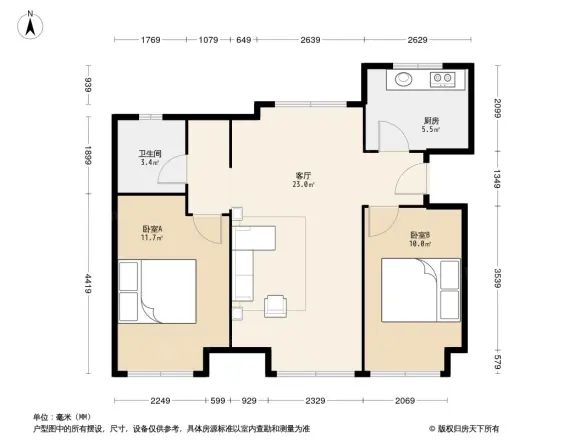 首创新悦都户型图