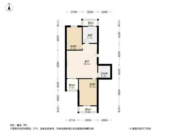 双桥中路10号院户型图