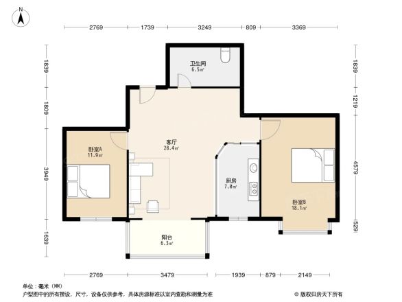 丽阳四季户型图