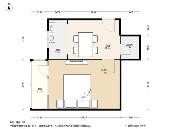 四平园户型图