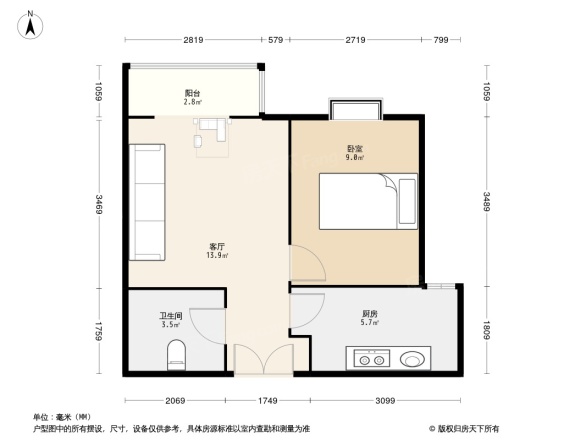 华纺易城户型图