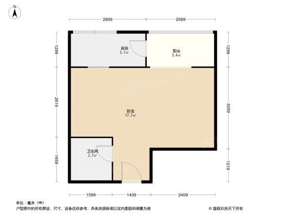南太平庄北巷户型图