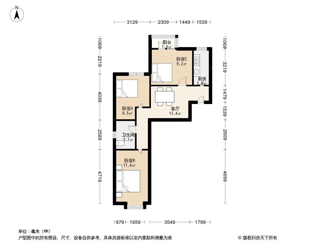 户型图0/2