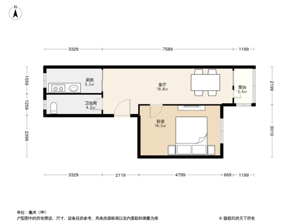 潞河中学北街户型图