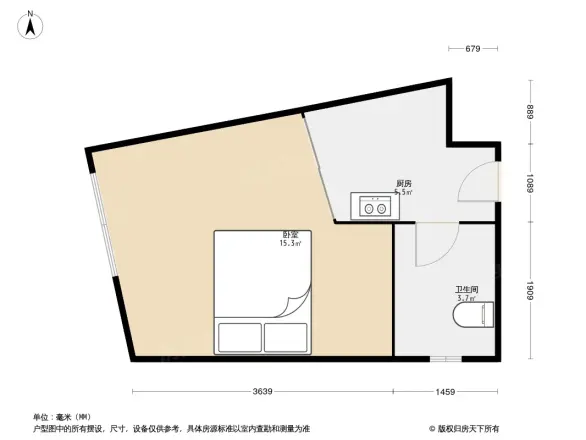 北街家园八区户型图