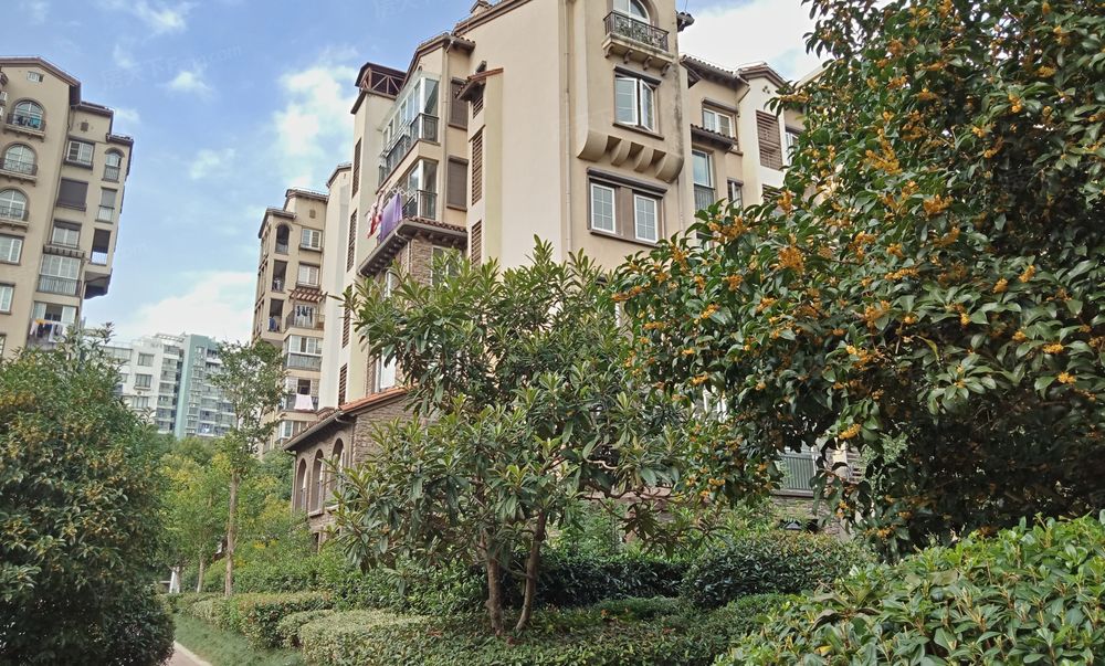 新区洋房大花园旭辉朗香郡5室装修拎包住次新环境好永旺