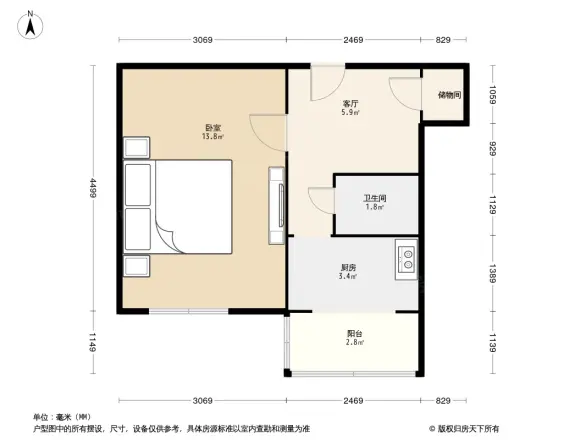 南木樨园户型图