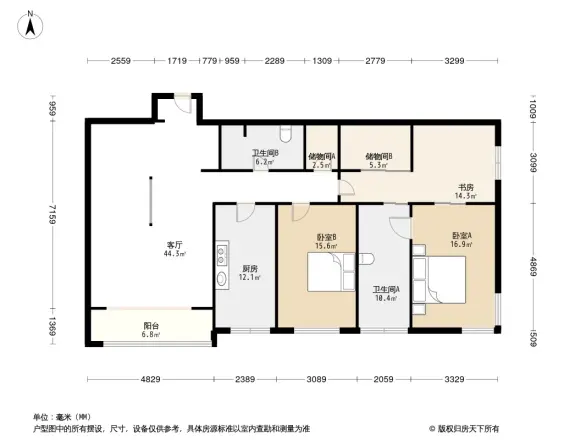 北京首创天禧户型图图片