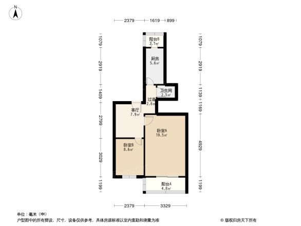 北洼路又一村户型图