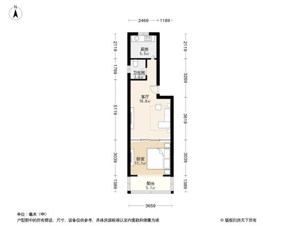 丰卉家园户型图