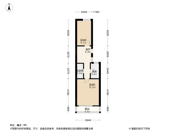 北洼路又一村户型图