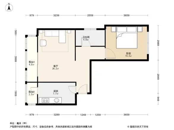 建东苑西区户型图