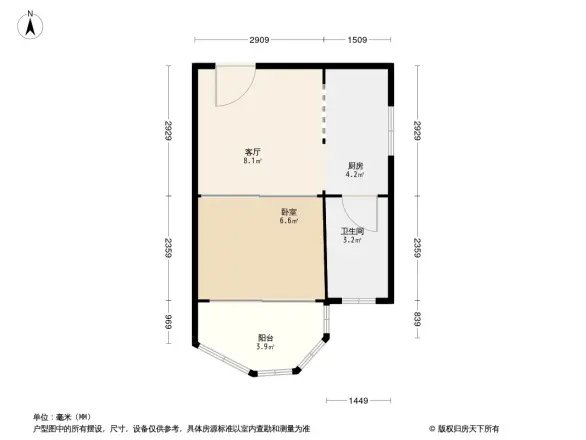 机场樱花园二区户型图
