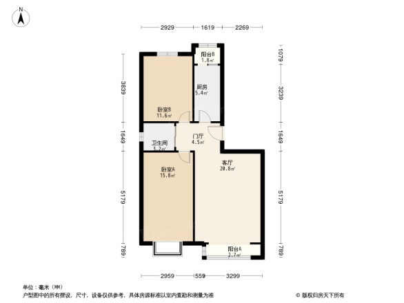 丰台天骄俊园户型图
