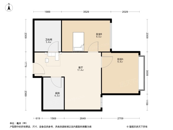 中信城二期户型图