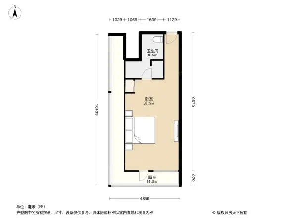 龙头公寓户型图