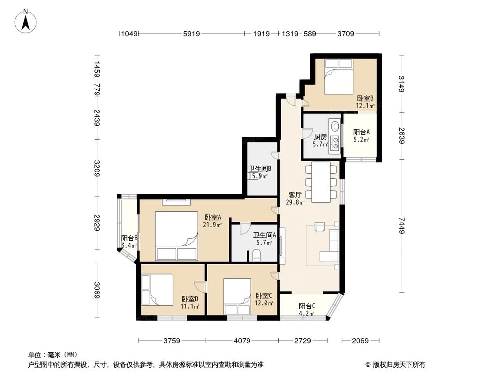 相似户型图